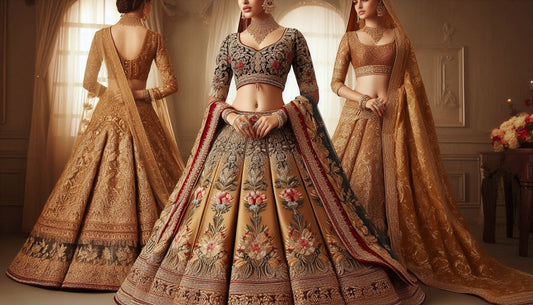 Elegant Lehenga Choli Collection | Bridal, Festive & Party Wear