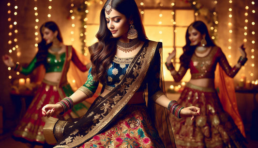 Navratri with Stunning Lehenga Chaniya Choli | Traditional & Modern Styles