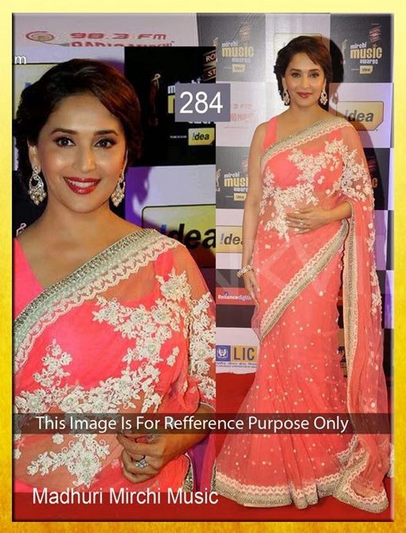 MADHURI MIRCHI MUSIC PITCH SAREE