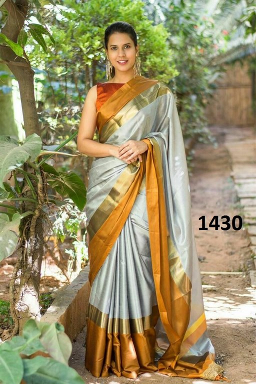Beautiful Multicolor Printed Festival Saree