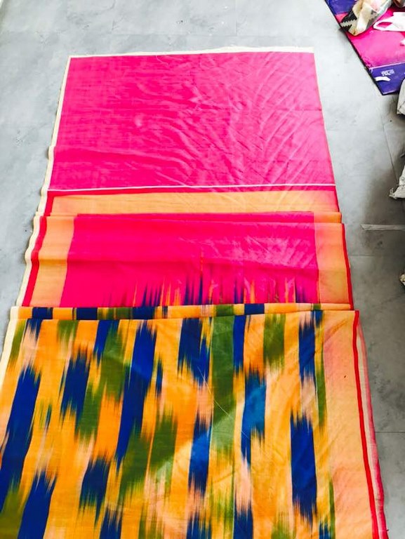 Beautiful Multicolor Printed Festival Saree