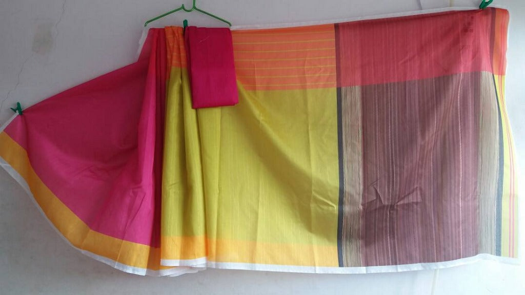 Beautiful Multicolor Printed Festival Saree