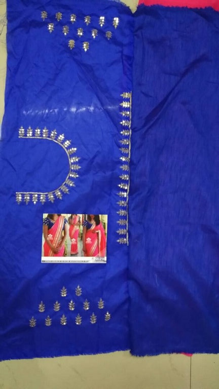 Beautiufl pink embroidered wedding saree