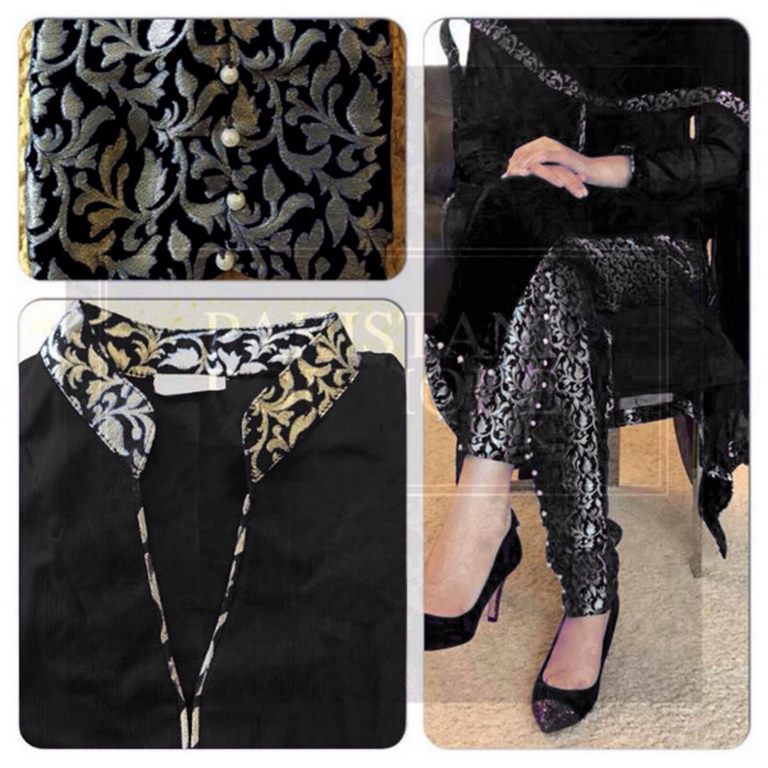 black Benglori Dress materials