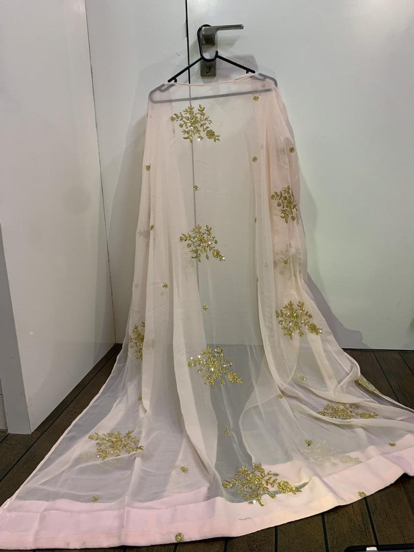 Black indowestern dhoti suit with baby pink embroidered shrug