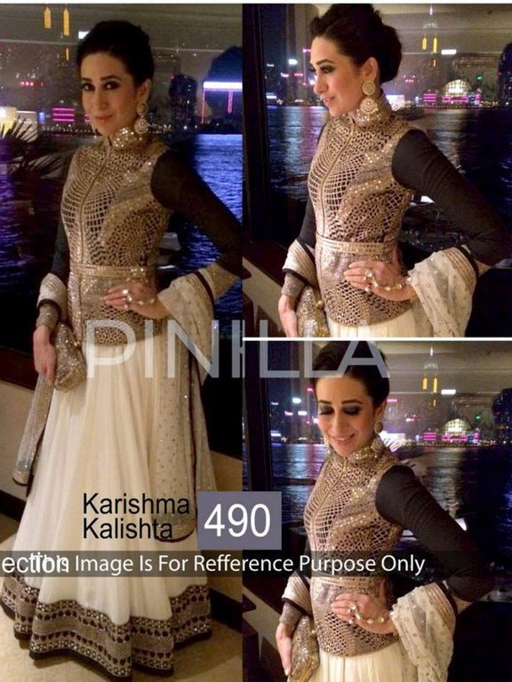 Bollywood style designer embroidered lehenga with fancy jacket