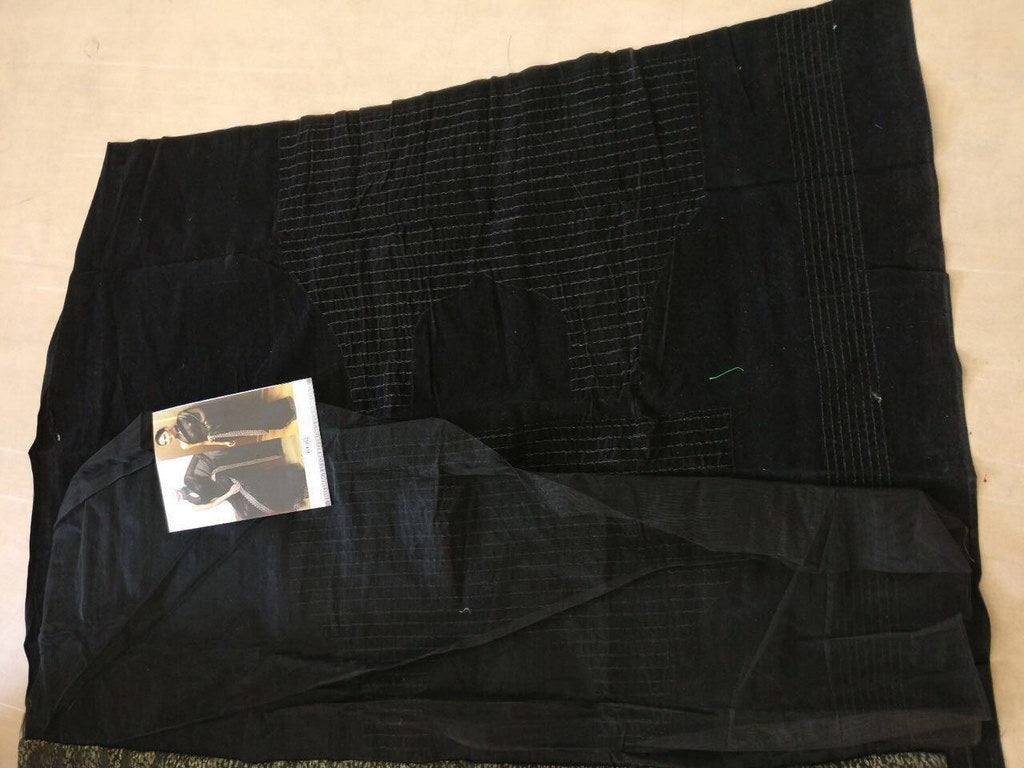 Bollywood style partywear black saree