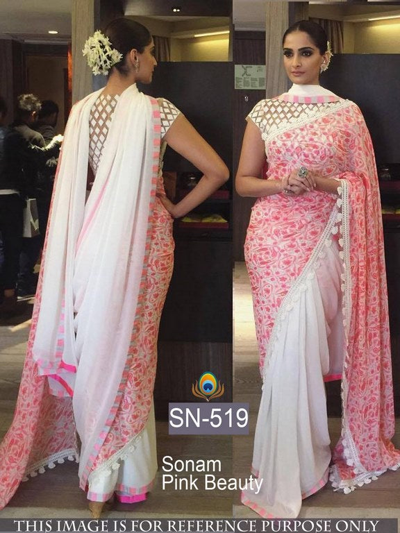 Designer bollywood style ceremonial saree