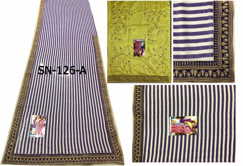 Designer georgette printed saree