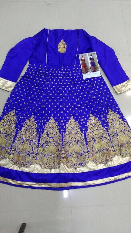 Designer Heavy embroidered anarkali suit