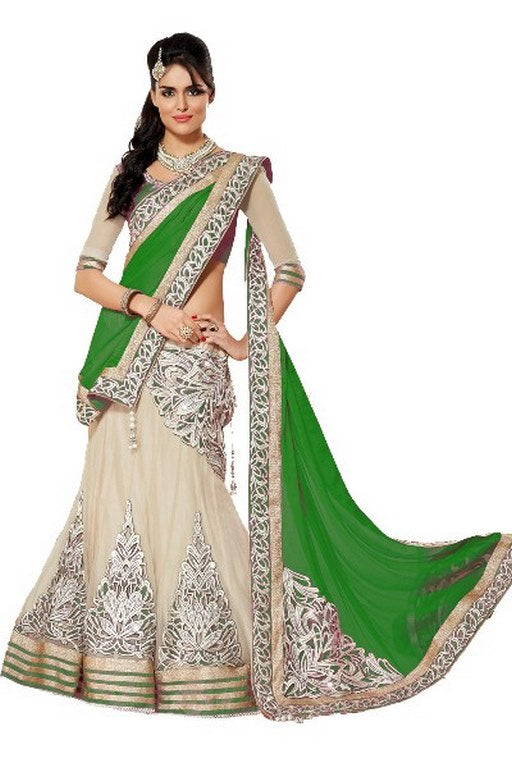 female fashion navratri special patch butta work Georgette lehenga choli