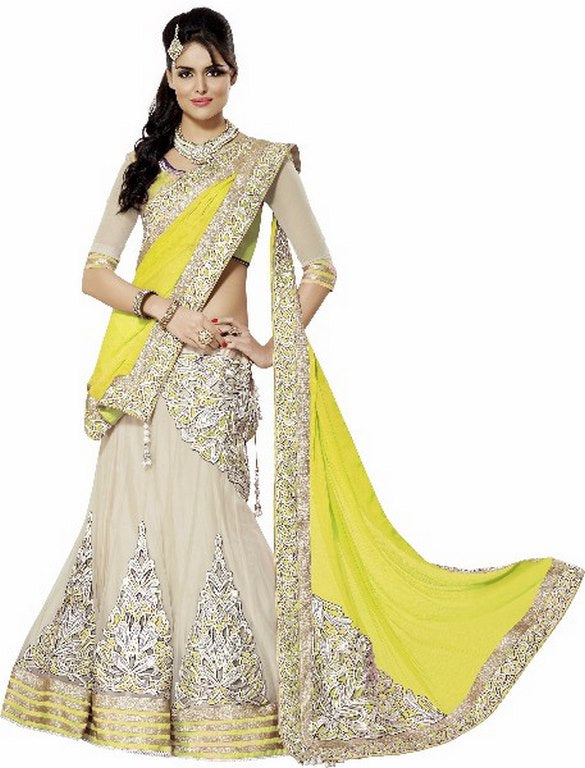 female fashion navratri special patch butta work Georgette lehenga choli