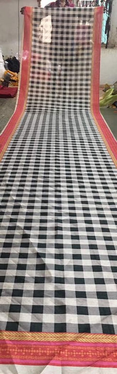 Gorgeous Black Printed Party wear Saree