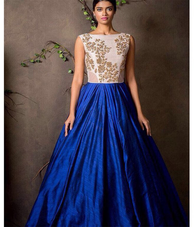 Gorgeous blue party wear lehenga