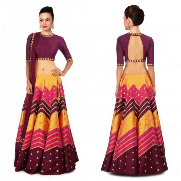 Gorgeous designer multicolor lehenga