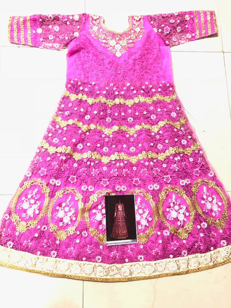 Gorgeous embroidered ceremonial gown