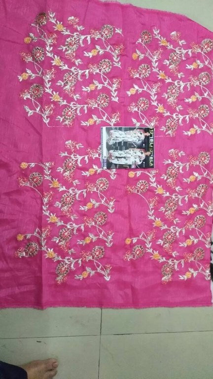 Gorgeous stylist printed ceremonial saree