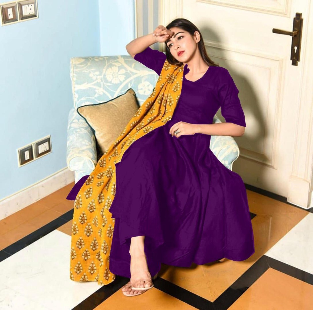 heavy reyon cotton casual wear kurti