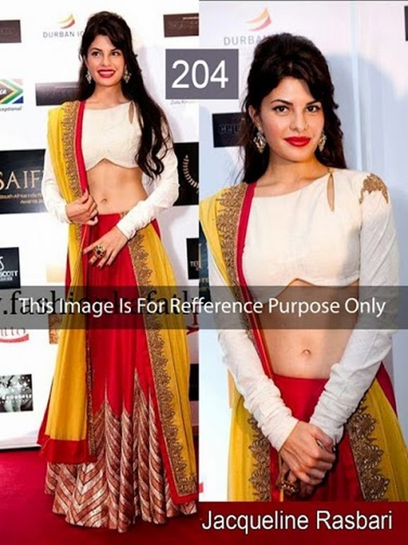 jacqueline rasbari beautiful lehnga