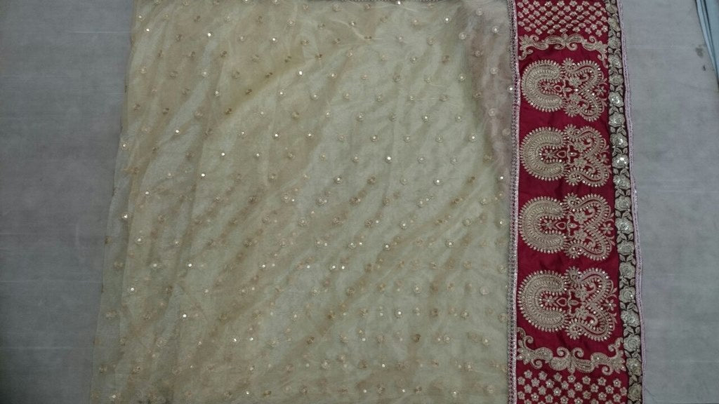 Kajol gold bridal saree