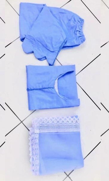 Light purple cotton suit