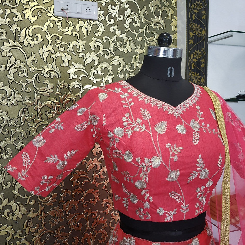 Multicolored printed beautiful designer lehenga choli