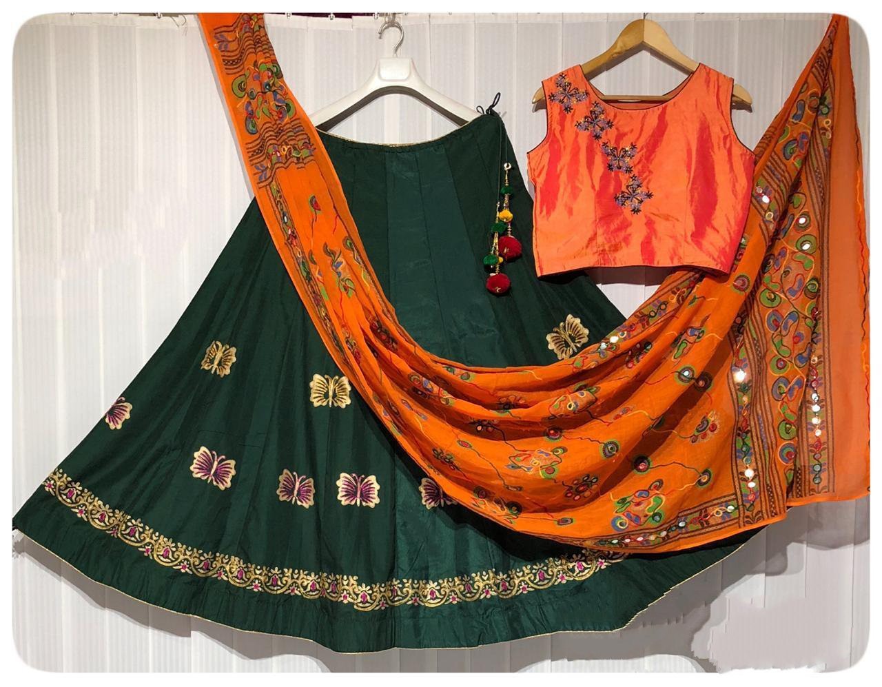 Navratri special embroidered festive chaniya choli for garba