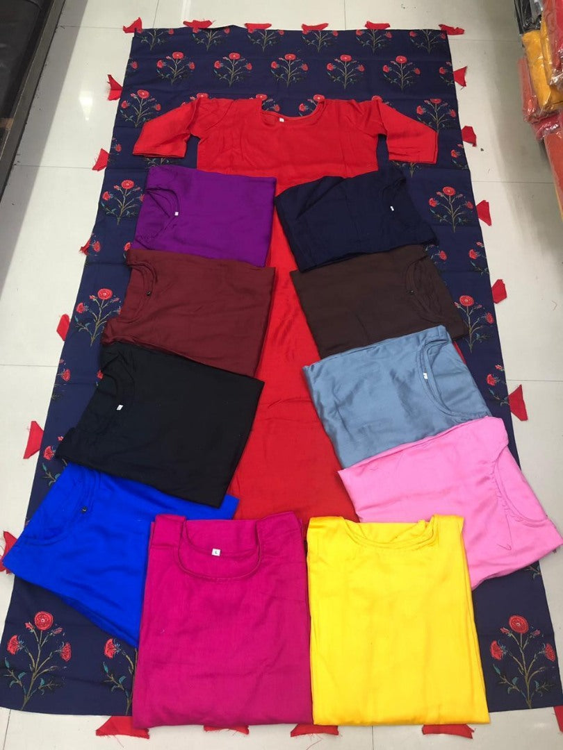 Reyon cotton casual plazzo kurti with beautiful dupatta