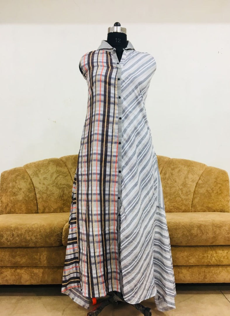 Rich cotton digital printed summer casual kurti