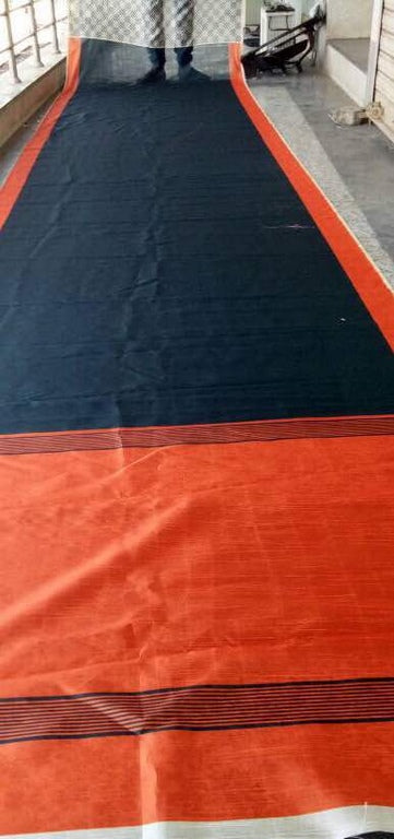 Stylist Black Plain Festival Saree