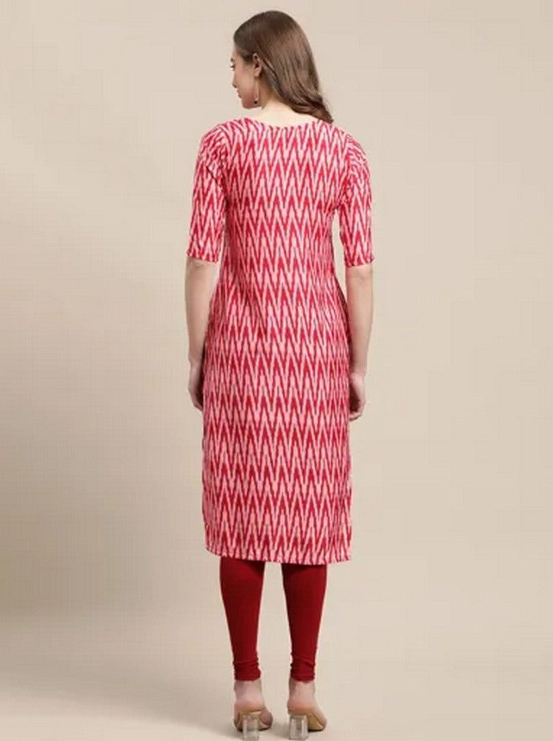 Stylist multicolor cerepe combo of 2 daily wear kurtis