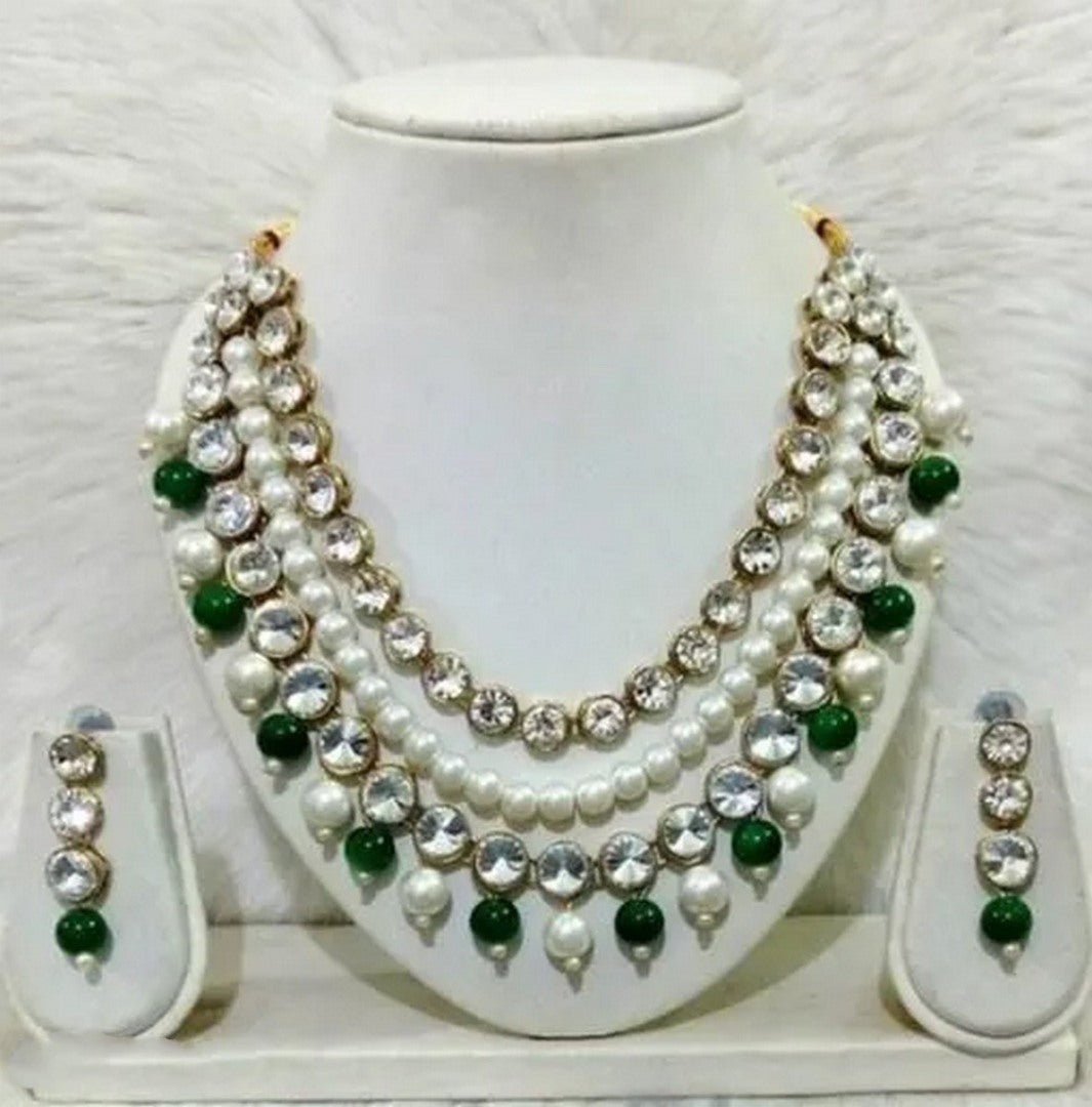 Vintage Alloy Jewellery Set