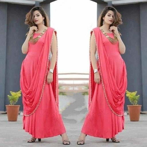 wine maroon heavy reyon stylist kurti