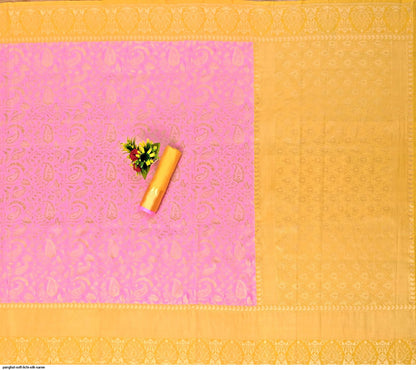 Lichi silk rich pallu jacquard work wedding saree