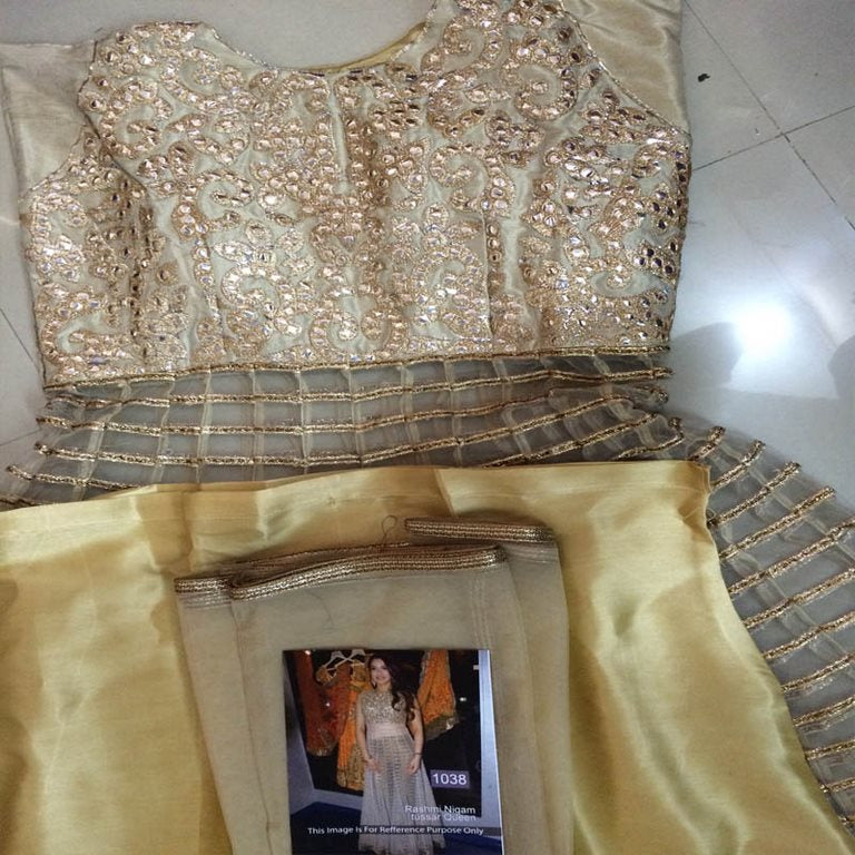Rashmi nigam tussar queen Anarkali suit