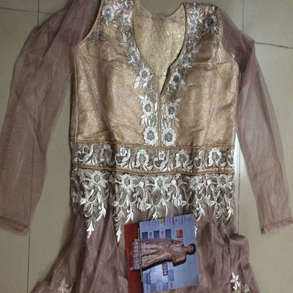 SUSMITA CREAM ANARKALI SUIT