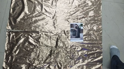 Stylist black sequence work georgette partywear saree