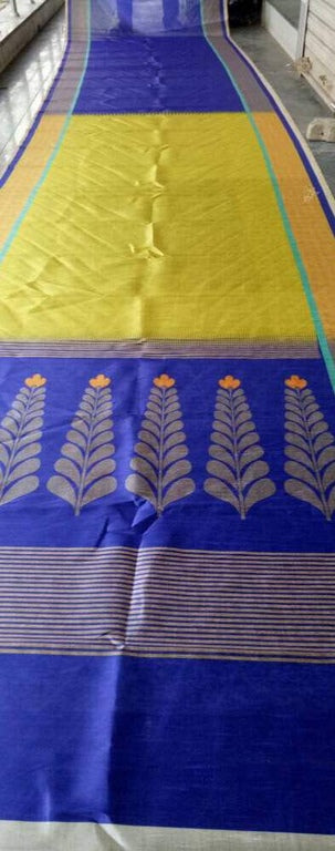 Beautiful Blue Printed Wedding Saree