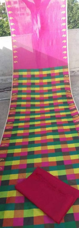 Beautiful Multicolor Printed Ceremonial Saree