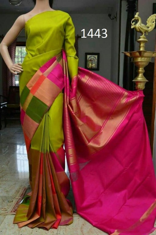 Beautiful Multicolor Printed Ceremonial Saree