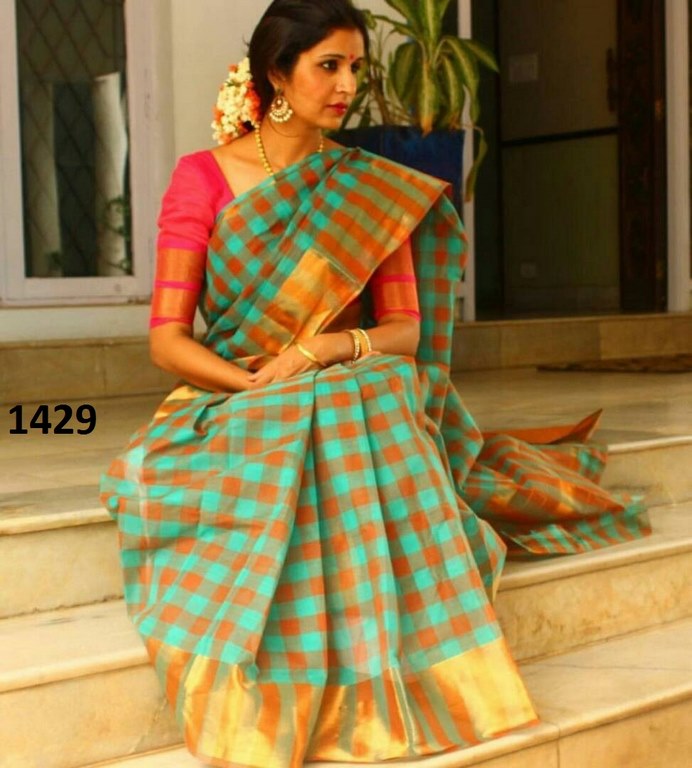 Beautiful Multicolor Printed Festival Saree