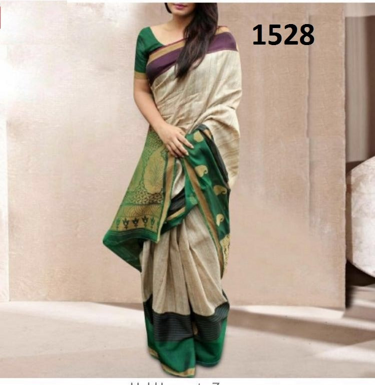 Beautiful Multicolor Printed Festival Saree