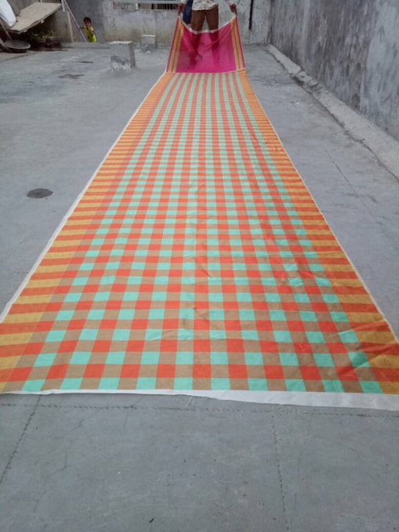 Beautiful Multicolor Printed Festival Saree