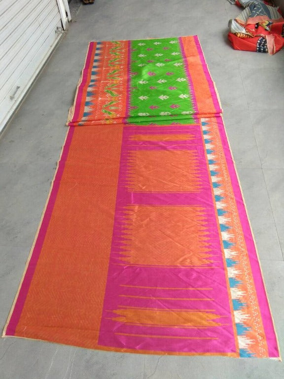 Beautiful Multicolor Printed Festival Saree