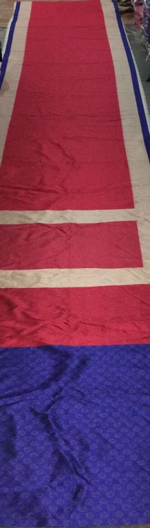 Beautiful Pink Printed Ceremonial Saree