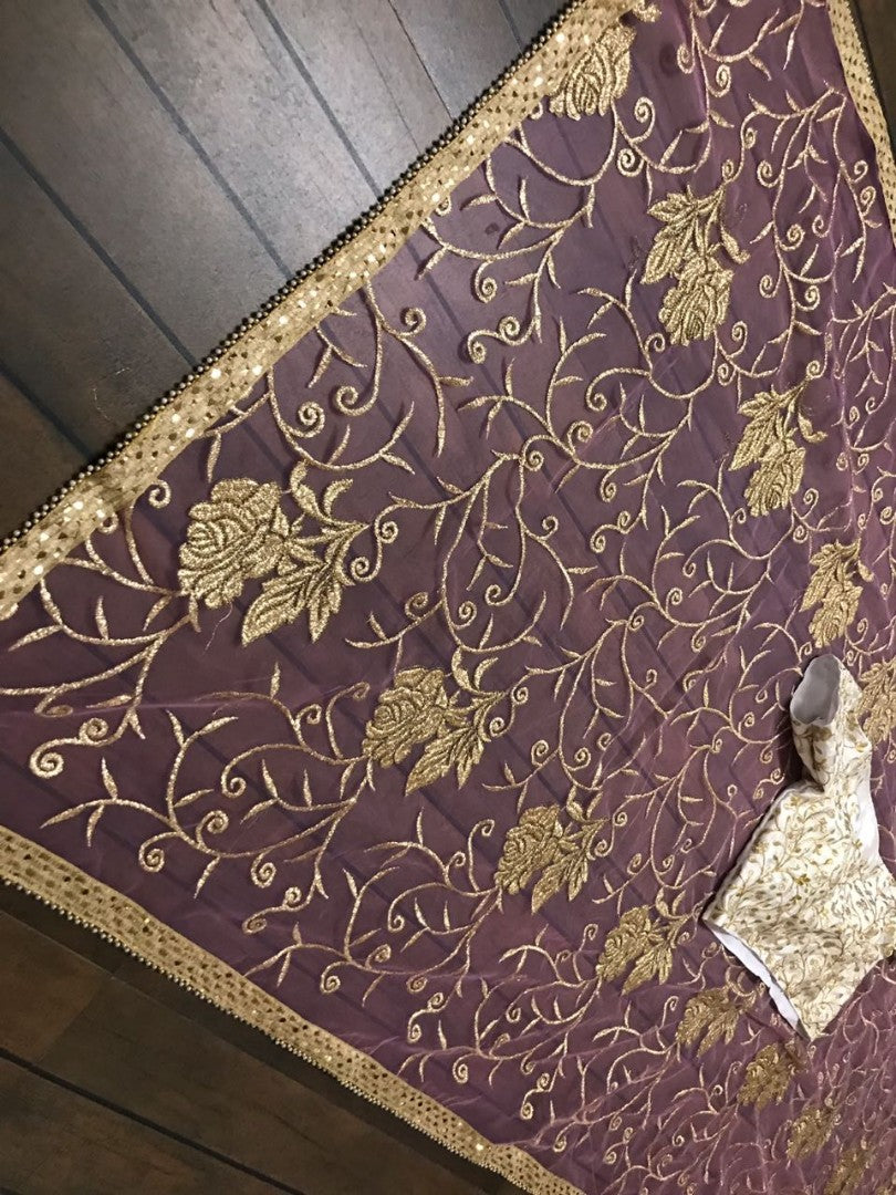 Beautiful pista green embroidered partywear lehenga