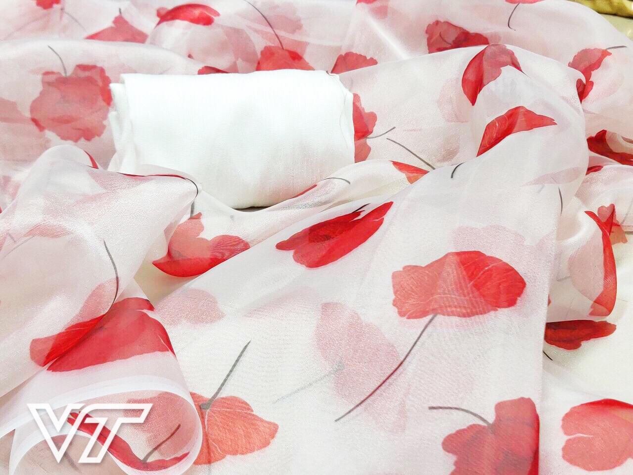 beautiful printed casual wear saree