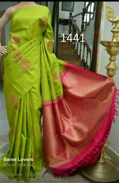 Beautiful Printed Wedding Saree