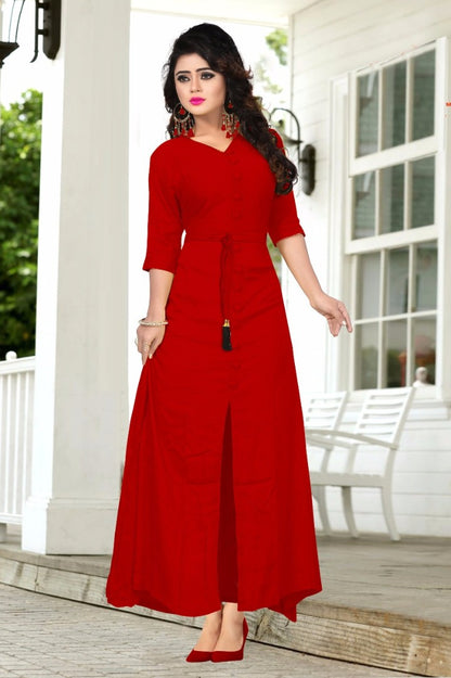 Beautiful pure rayon multicolor summer kurties