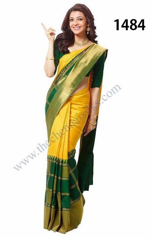 Beautiful Yellow Printed Festival Saree